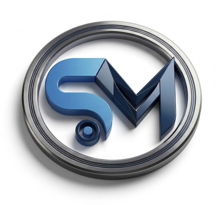 SM Aluminium 3D Logo